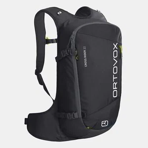 Ortovox Cross Rider 22 Ski and Snowboard Back Pack 22 Litre in Black Raven