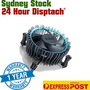 Genuine Intel Core i5/i7/i9 CPU Stock Cooler LGA1700 12/13/14th Gen Heatsink Fan - Picture 1 of 5