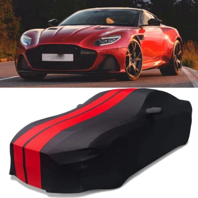 Satin Stretch Indoor Car Cover Scratch Dustproof Protect For Aston Martin DBS - Imagem 1 de 4