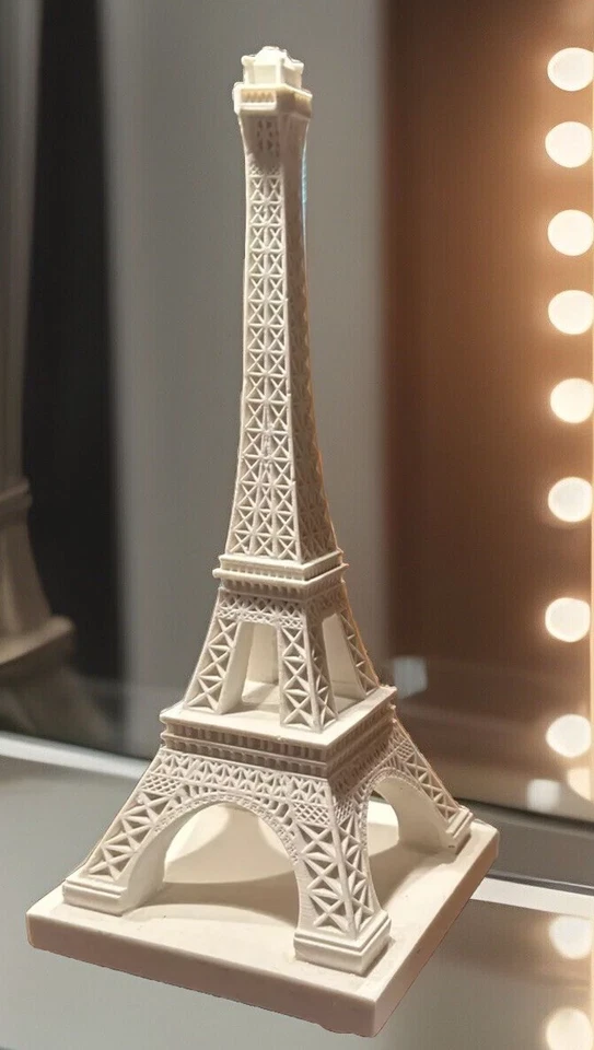 White Eiffel Tower ~ Statue Decor ~ Perfect for Parísian - Image 1 of 4