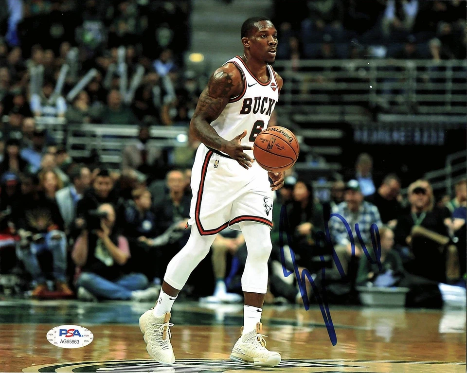 Foto firmada por Eric Bledsoe 8x10 PSA/DNA Milwaukee Bucks autografiada Foto 1 de 1