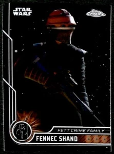 2023 Topps Chrome Fett Crime Family Fennec Shand #90 - Picture 1 of 2