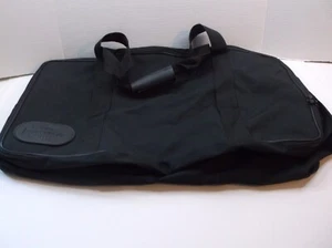 Harley Davidson Black Duffel Bag Motorcycle Saddle Biker Travel Bag NEW - Picture 1 of 4
