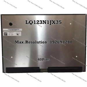LQ123N1JX35 12.3 " Resolution 1920X1280 40Pins Laptop Screen LCD Panel - Picture 1 of 1