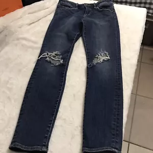 Articles Of Society Jeans Donna Skinny Distressed Rifiuti Leggeri DEMIN Taglia 25 - Foto 1 di 6