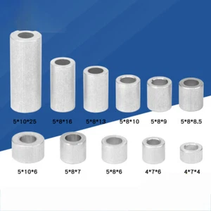 4/5mm Skate Skateboard Scooter Inline Wheel Bearing Spacers Alloy Bearings Bore - Picture 1 of 17