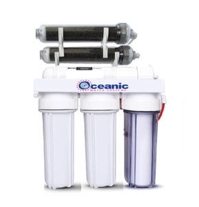 6 Stage 50 GPD Oceanic Aquarium Reef Reverse Osmosis DI Water Filtration 0 ppm - Picture 1 of 2