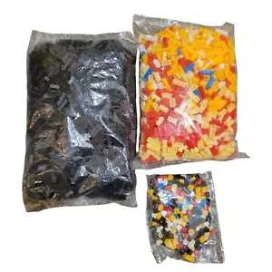 Textured Mini Building Blocks Assorted Colors Plastic Toys - Picture 1 of 4
