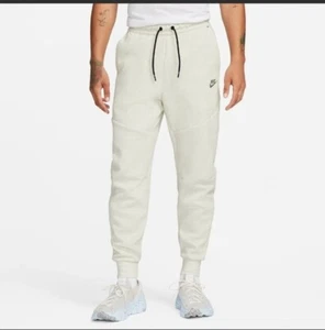 Nike Sportswear Tech Fleecehose Größe 2XL Jogger weiß heather Herren DQ4316-100 - Bild 1 von 11