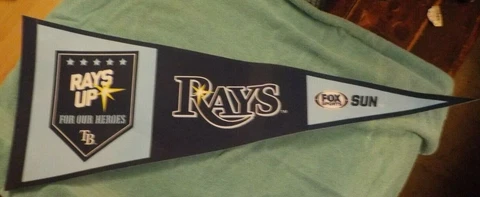 TAMPA BAY RAYS PENNANT 11 1/2 X 29 Cover