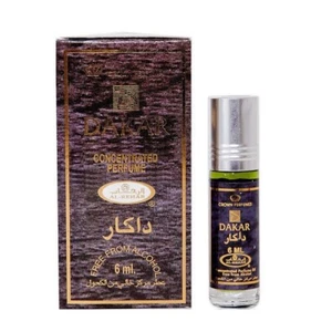 Al Rehab 6ml Perfume Oil Dakar Roll On Single Bottle Herbal Spicy Sage Woods - Picture 1 of 3