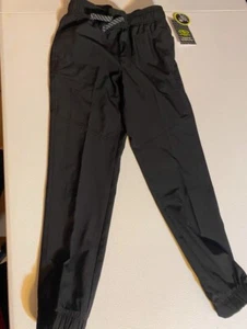 New Boys Size 8 Active Pants  Black - Picture 1 of 10