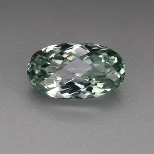 3.00cts Baby Green Natural Nigerian Tourmaline Oval Checker 22062254 - Picture 1 of 5