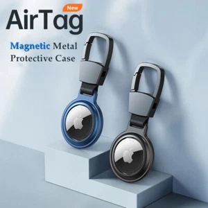 Airtag Magnetisch Silikon Schutzhülle Für Apple Airtags Tracker Anhänger Tasche - Bild 1 von 18