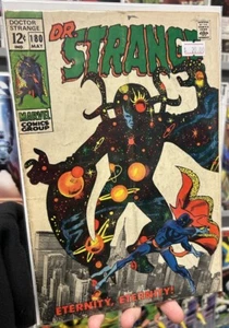 Dr. Strange #180 Marvel 1969, Steve Ditko Eternity cubierta en muy buen estado/3,5 - Imagen 1 de 1