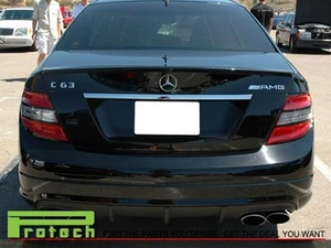 Alerón de maletero pintado OEM 040 negro aspecto AMG ajuste W204 C200 C250 C300 C350 C63AMG - Imagen 1 de 1