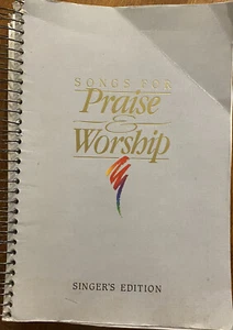 SONGS FOR PRAISE & WORSHIP Spiral Songbook~Word~Singers Edition~1992~253 Songs - Picture 1 of 2