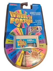 Tiger Wheel Of Fortune Electronic NUOVA cartuccia gioco LCD 8 450 puzzle 1998 - Foto 1 di 4