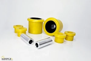 VW POLO MK4 Inc GTi 9N Front Suspension Arm Bush Kit (2002-2009) Bushes in Poly - Picture 1 of 4
