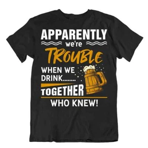 Amüsantes Comic Wortspiel Bier T-Shirt Trinken Party Bar Tee Sarkastisch Männer Lustig Shirt - Bild 1 von 8