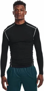 Men's Under Armour ColdGear Compression Mock Neck Long Sleeve 1265648 NEW - Picture 1 of 23