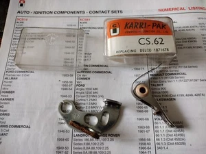 PUNTOS DE CONTACTO DE ENCENDIDO - SE ADAPTA: VAUXHALL VICTOR F & CRESTA PA PB VELOX (1957-) - Imagen 1 de 3