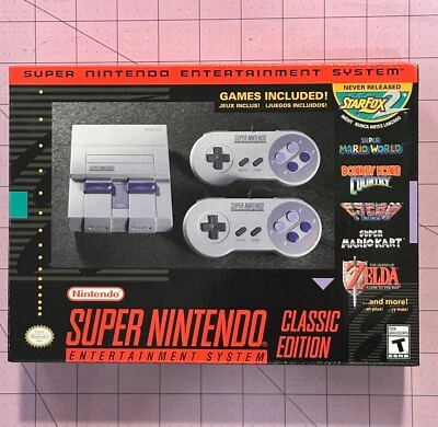 Super Nintendo Entertainment System Mini Classic Edition 20 Games Included (new) - Image 1 of 4