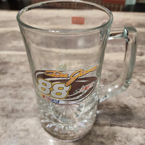 Dale Jerrett Beer Glass Stien 88 NASCAR Robert Yates Racing Mug Cover