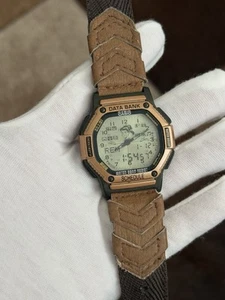 Extremely Rare Vintage Casio ABX-57 Twincept Data Bank Digital Assistant Watch - Picture 1 of 6