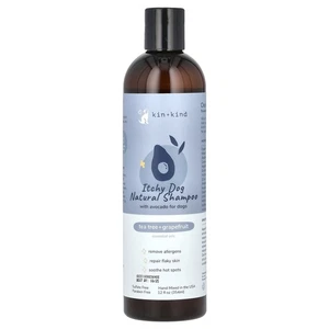 Champú natural Itchy Dog con aguacate, para perros, árbol de té + pomelo, 12 fl - Imagen 1 de 2