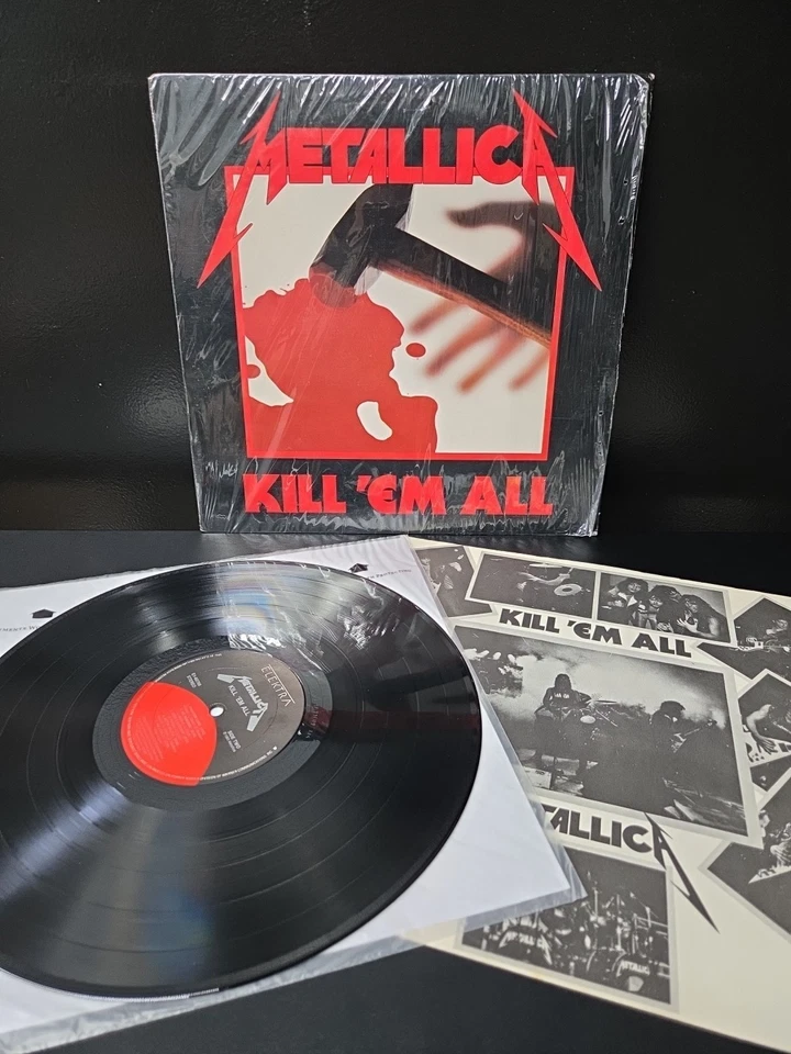Metallica Kill Em All Lp Vinyl 1988 'Columbia CLUB' Press Shrink/Insert VG+/EX - Image 1 of 4