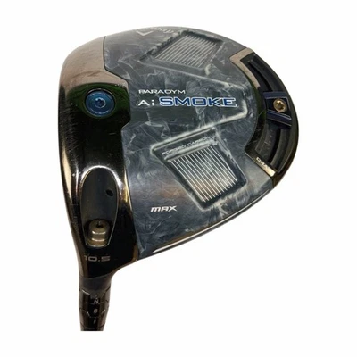 Driver Callaway Paradym Ai Smoke Max 10,5° HZRDUS eixo extra rígido LH 45” - Imagem 1 de 4