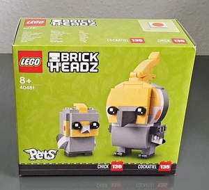 LEGO BRICKHEADZ: Cockatiel Nymphensittiche (40481) - NEU - Bild 1 von 2