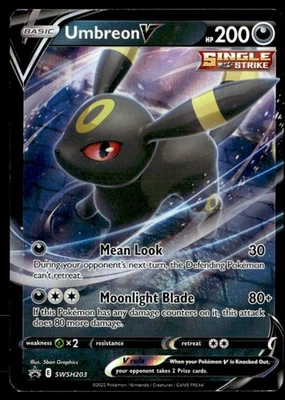 Umbreon V Promo  SWSH: Sword & Shield Promo Cards SWSH203 NM Pokémon TCG - Image 1 of 2