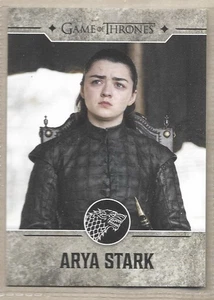 Arya Stark Game of Thrones 2025 The Great Houses Promo Card Rittenhouse #P2 - Picture 1 of 1
