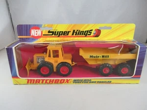 Matchbox Lesney Superkings K5 Muir Hill Tractor and Trailer - Imagen 1 de 8