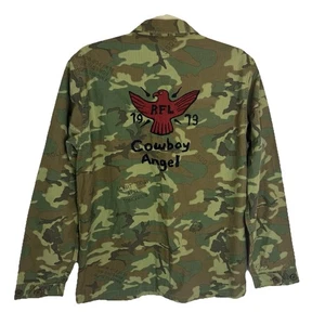 SSDD FUCT Camo Jacket 90s Streetwear Indie Grunge Skater Military Utility Punk L - Picture 1 of 13
