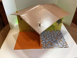 Casa de muñecas plegable vintage Mattell Sunshine Family Home vinilo años 70 4 habitaciones hogar - Imagen 1 de 21
