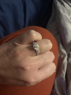 Помолвочное кольцо из белого золота с бриллиантом Neil Lane размер 6,5 - Изображение 1 из 4