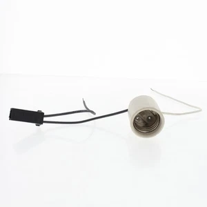 Leviton Porcelain Medium Base Incandescant Lampholder w/ Thermostat 660W 31385-1 - Picture 1 of 6