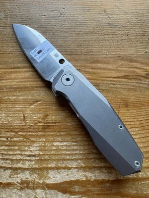 Spyderco Techno 3 Flipper Knife Titanium  CTS-XHP Blade C158TIP3 Factory Second - Image 1 of 4