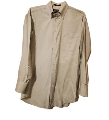 Camisa de vestir Nautica vintage Oxford para hombre 15 1/2 por 32/33 verde claro manga larga Foto 1 de 4