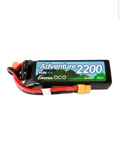 🔥 Gens Ace 223S60X6GT XT60 3S 11.1V G-Tech Smart LiPo Battery 60C 2200mAh NEW - Picture 1 of 3
