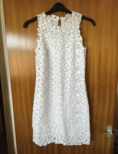 MICHAEL KORS 100% Cotton Crochet Lace Dress, Size US 2, UK 6, XS - Picture 1 of 5