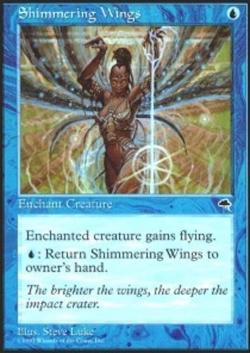 Shimmering Wings - Tempest # MTG Magic The Gathering - Image 1 of 1