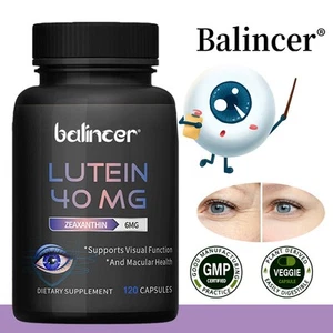 Potenciador de la visión - Luteína 40 mg - Salud cerebral - Vitaminas antioxidantes - Imagen 1 de 11