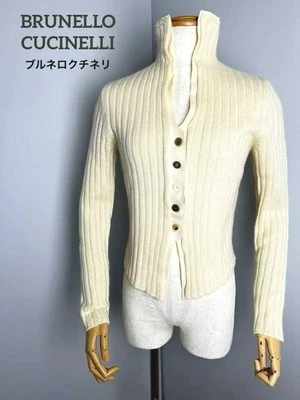 Brunello Cucinelli Wool Knit Cardigan Short Length Women's S — 第 1/4 张图片
