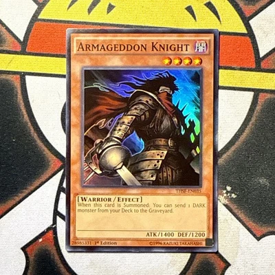 Armageddon Knight THSF-EN035 The Secret Forces 1st Edition - Image 1 of 3