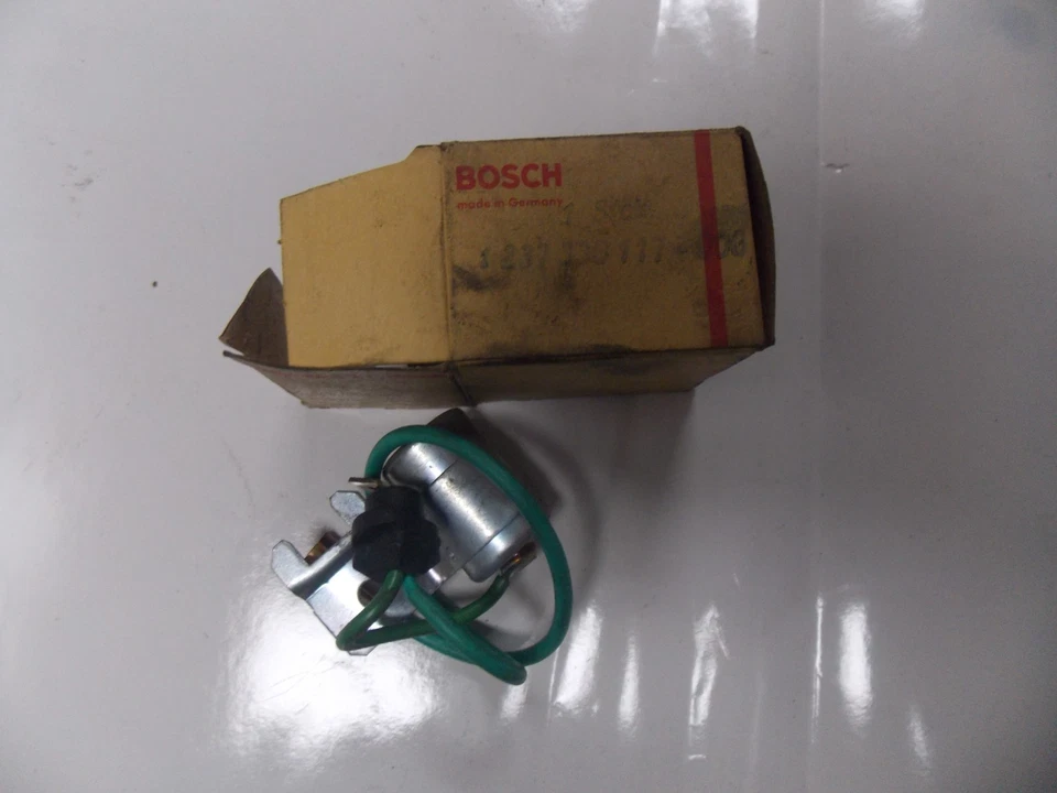 Nuevo de Lote Antiguo VW Distribuidor CONDENSADOR 1968 1969 BUG GHIA AUTOSTICK BOSCH Alemán Foto 1 de 1