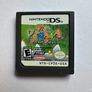 Viva Pinata: Pocket Paradise (Nintendo DS, 2008) Authentic Tested Loose Game - Picture 1 of 2